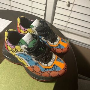 Gucci Kids Sneakers with Vibrant Colors